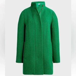 J Crew Factory Petite Wool Blend City Coat